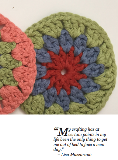 crochet mandalas book page